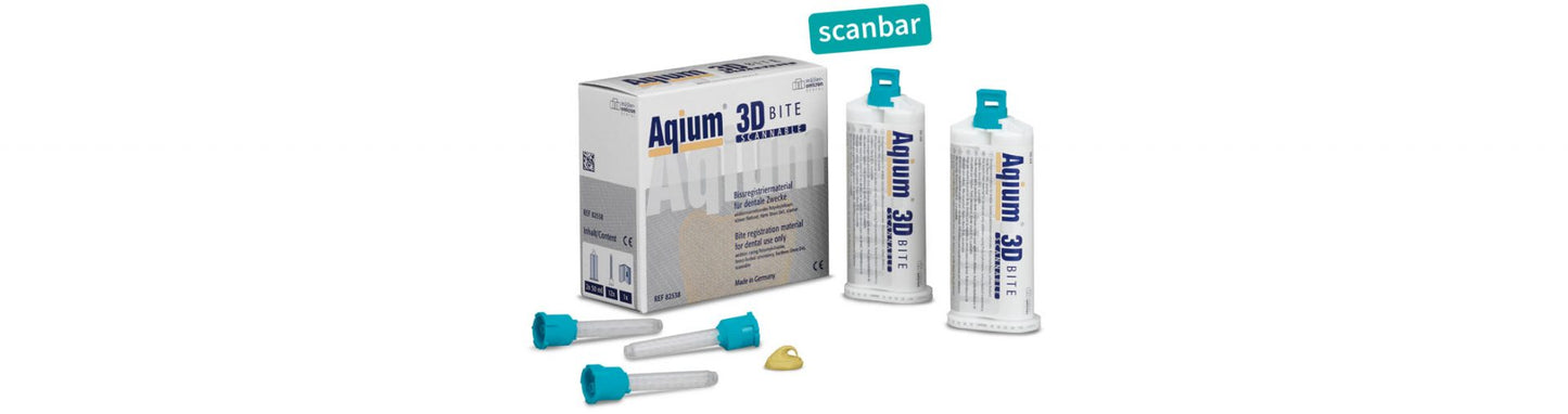 Aqium® 3D BITE scanbares Bissregistriermaterial